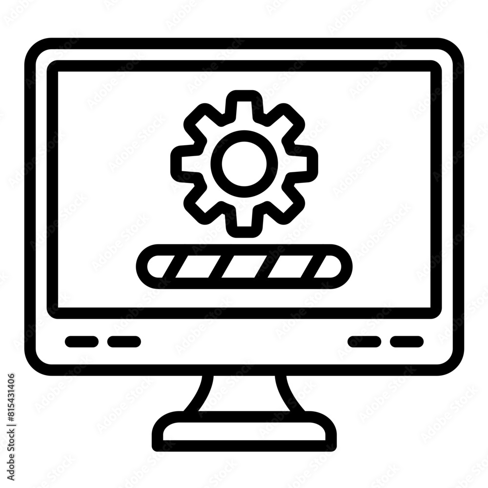 Install Setup vector icon. Can be used for Business and HR iconset. Install Setup vector icon. Can be used for Business and HR iconset.