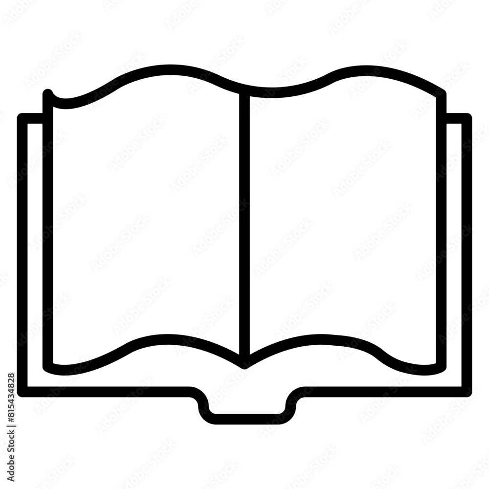 Bibliography vector icon. Can be used for Literature iconset. Bibliography vector icon. Can be used for Literature iconset.