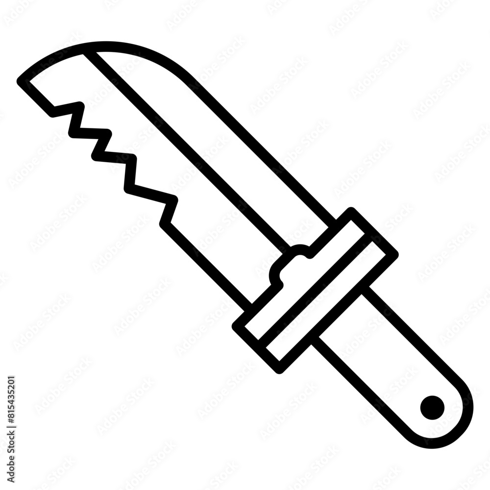 Diving Knife vector icon. Can be used for Vacation and Tourism iconset. Diving Knife vector icon. Can be used for Vacation and Tourism iconset.