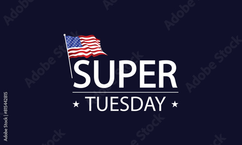 Election Day Chic Glamorous American Flag Designs for Super Tuesday
