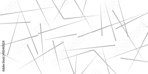 Black and gray outline monochrome texture. Vector illustration. Abstract white background with random black lines