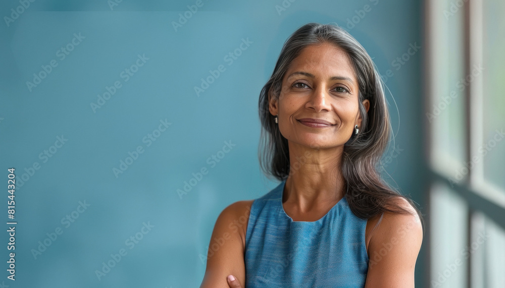 indian businesswoman standing confidently indian businesswoman standing confidently