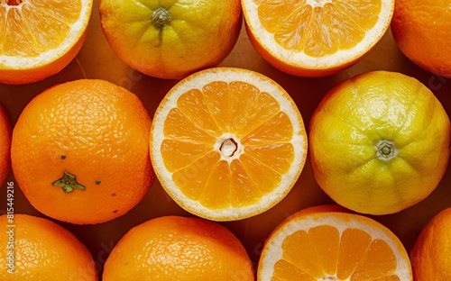 Juicy Array of Oranges