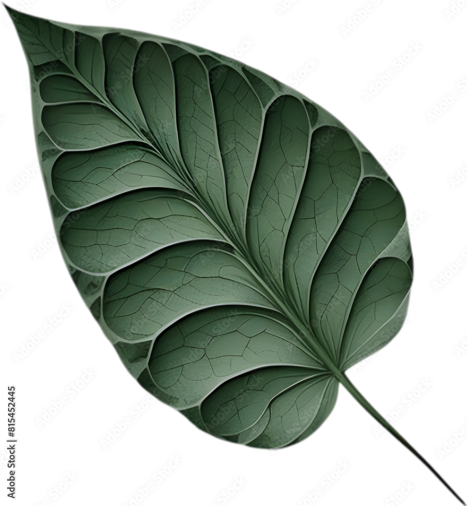 Fototapeta premium An image of a stylized leaf.