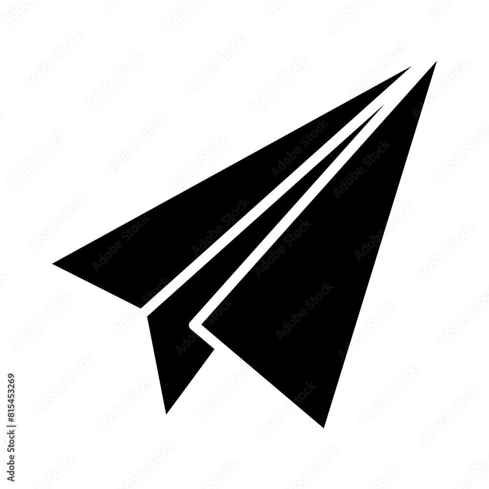 icon paper plane high quality black style pixel perfect icon paper plane high quality black style pixel perfect