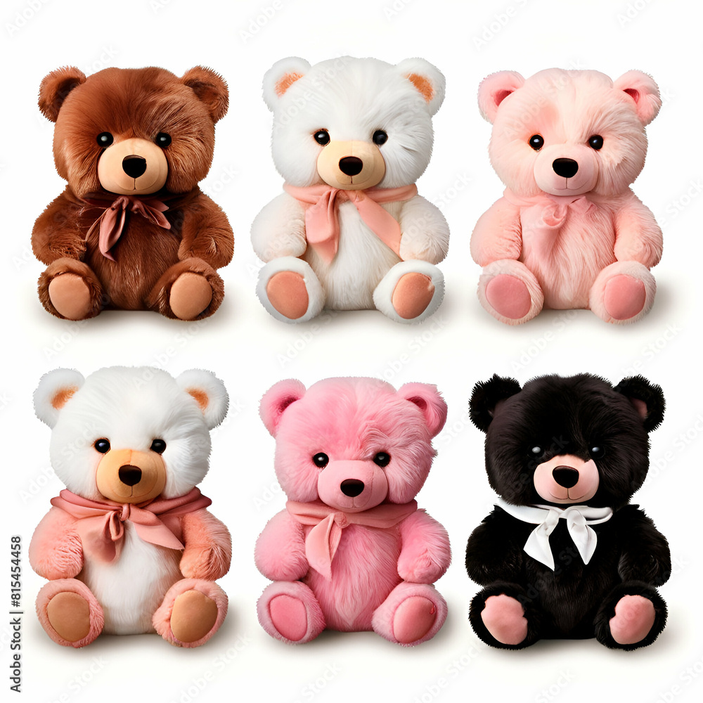 set of teddy bears set of teddy bears