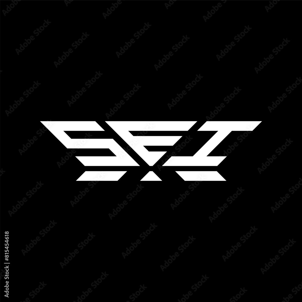 SEI letter logo vector design, SEI simple and modern logo. SEI luxurious alphabet design SEI letter logo vector design, SEI simple and modern logo. SEI luxurious alphabet design