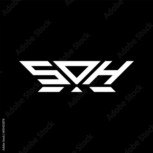 SOH letter logo vector design, SOH simple and modern logo. SOH luxurious alphabet design