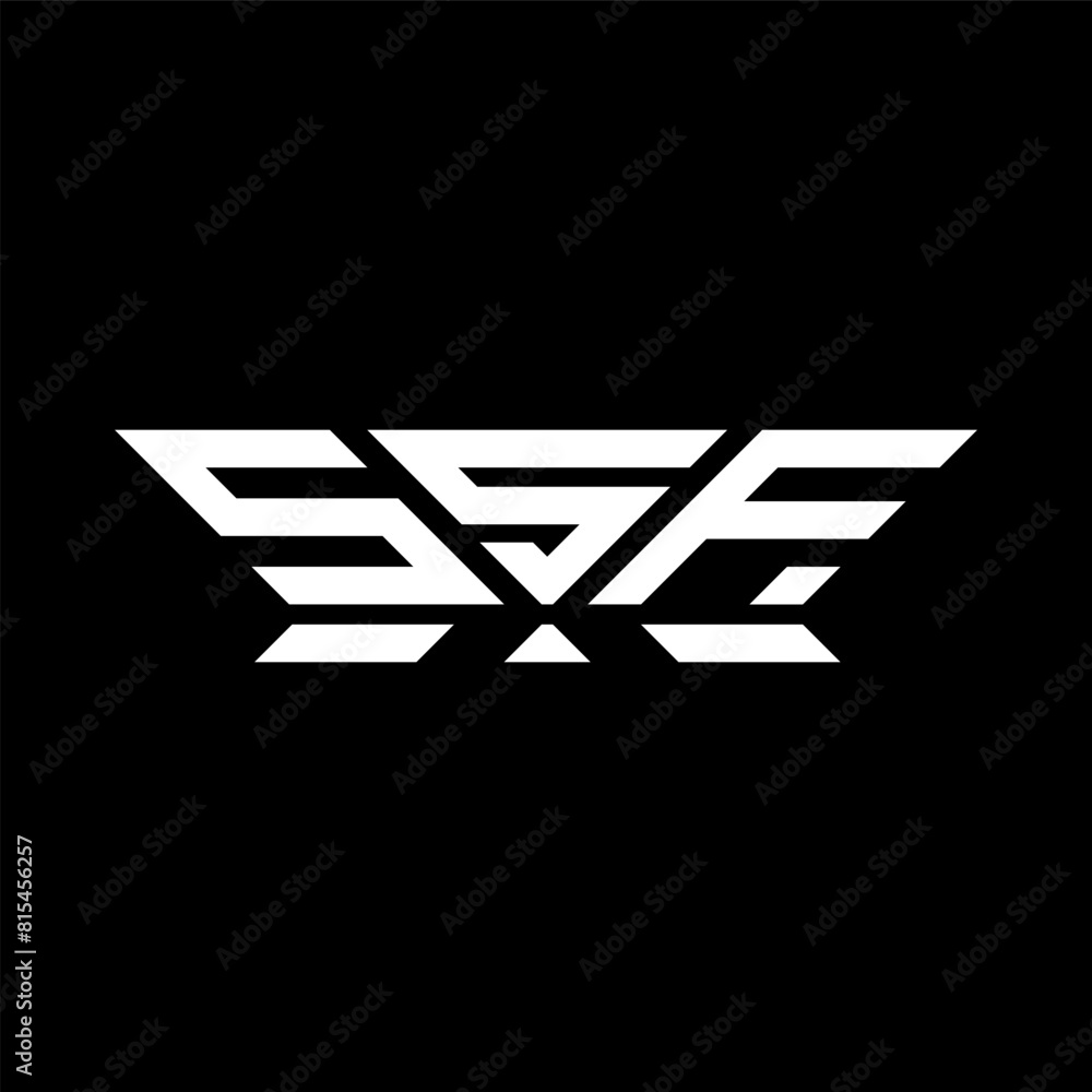 SSF letter logo vector design, SSF simple and modern logo. SSF luxurious alphabet design
