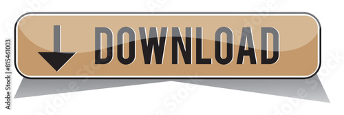 download button isolated on white background with download icon. download icon. downloading icon.