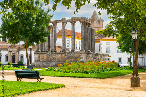 Vászonkép Temple of Diana, Evora, Portugal