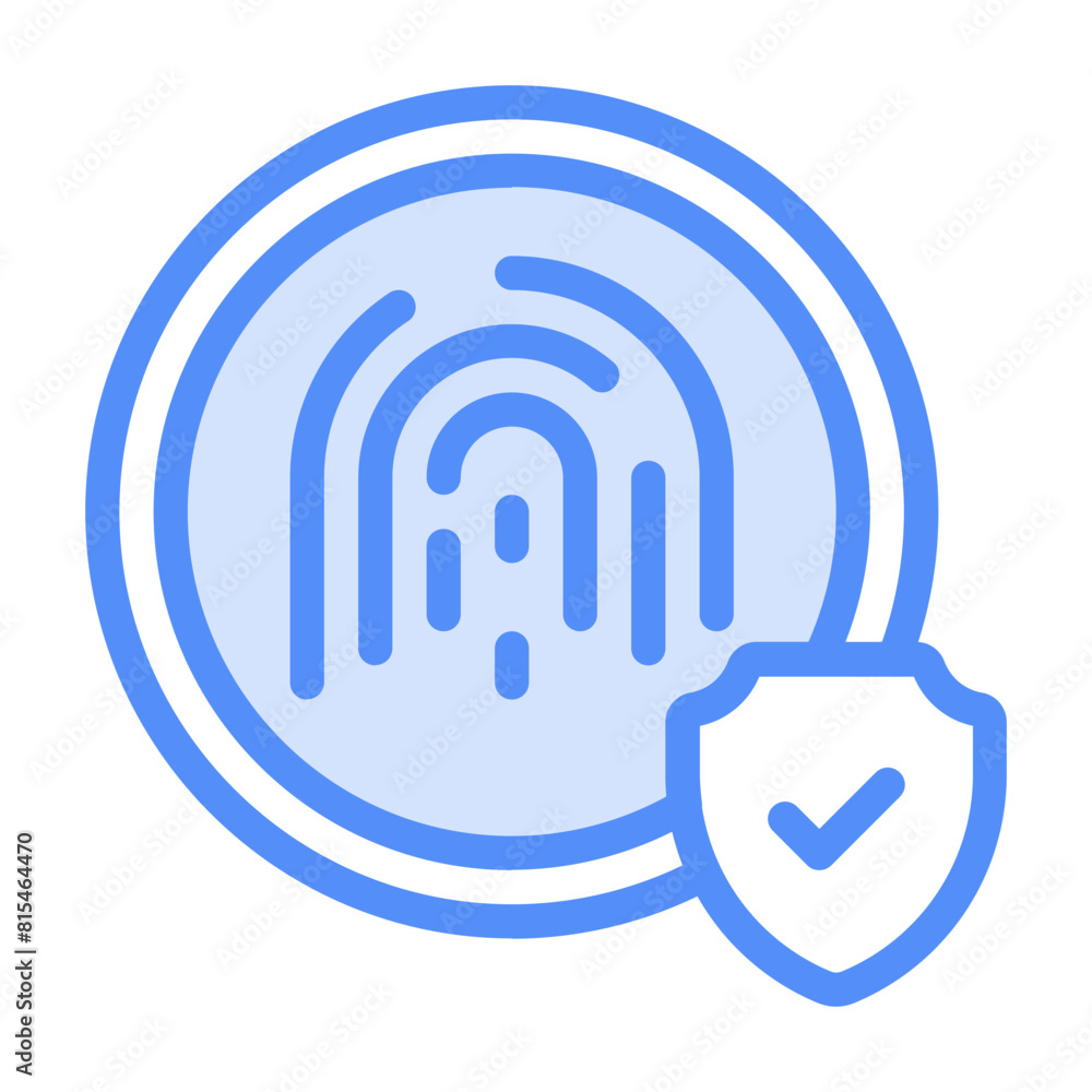 Safety Icon With Linear Color Style Safety Icon With Linear Color Style