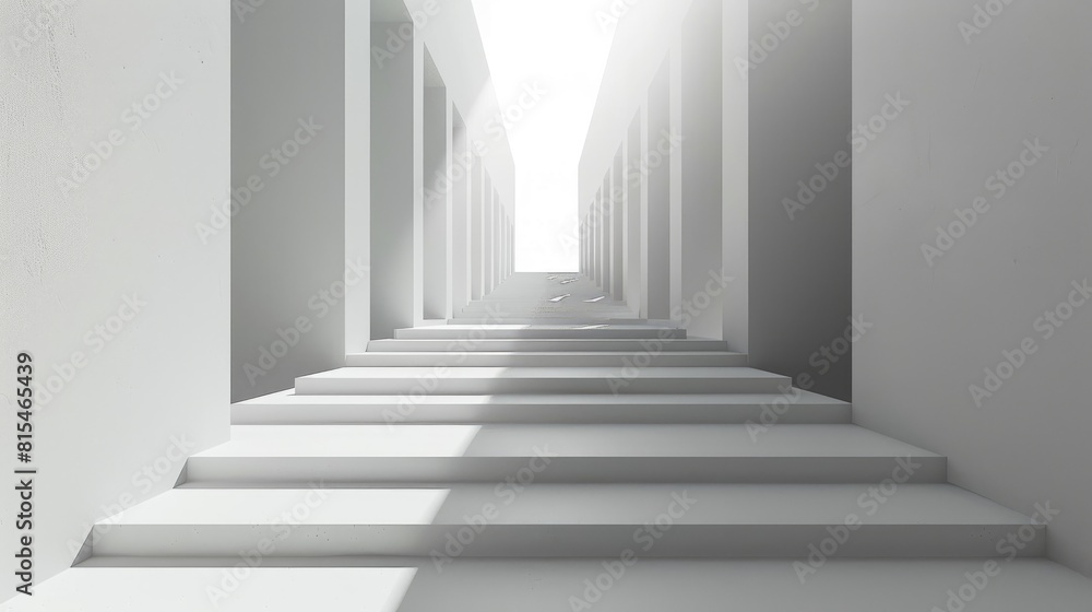 Perspective is evident in step by step rotation of rectangular ladder Perspective is evident in step by step rotation of rectangular ladder