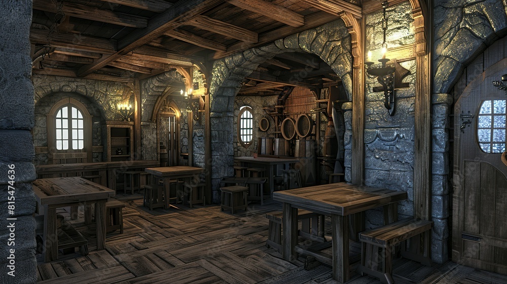 Building a Medieval Tavern with Authentic Architecture, Furnishings, and Atmosphere Building a Medieval Tavern with Authentic Architecture, Furnishings, and Atmosphere