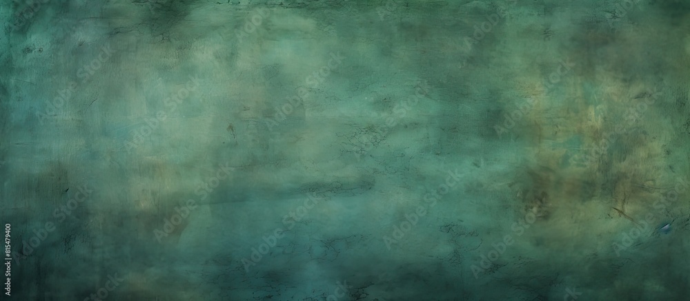 The grungy green texture has a wide and aged appearance with a faded blue pattern that adds character to design projects It features ample copy space for added creativity The grungy green texture has a wide and aged appearance with a faded blue pattern that adds character to design projects It features ample copy space for added creativity