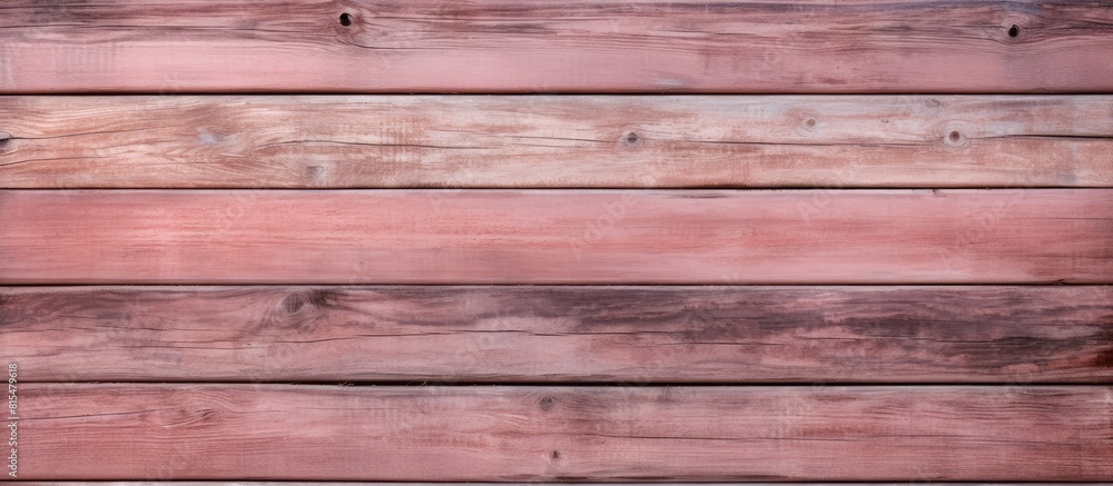 A natural copy space image of an antique pink wooden background A natural copy space image of an antique pink wooden background
