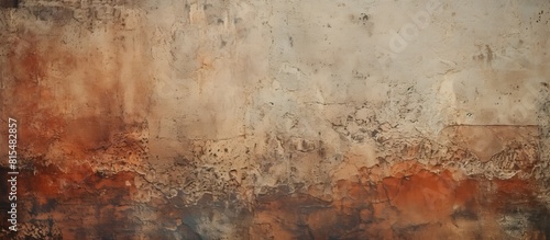 A close up view of a grungy textured old wall providing a background for copy space images