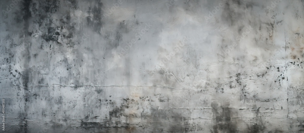 Copy space image of a textured grungy grey wall