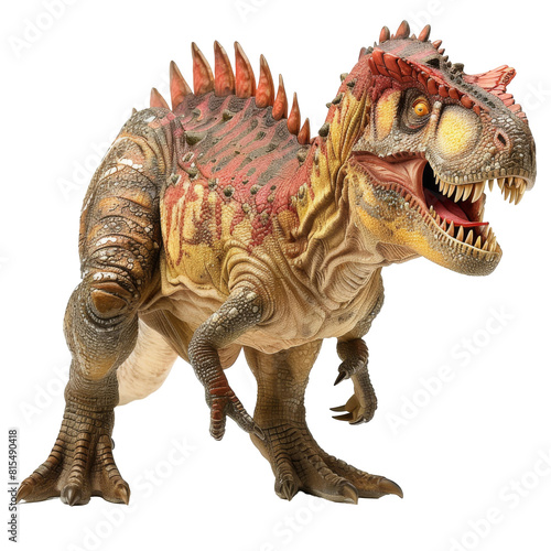 The Carnotaurus was a bipedal predator that stood 24 to 26 feet tall.