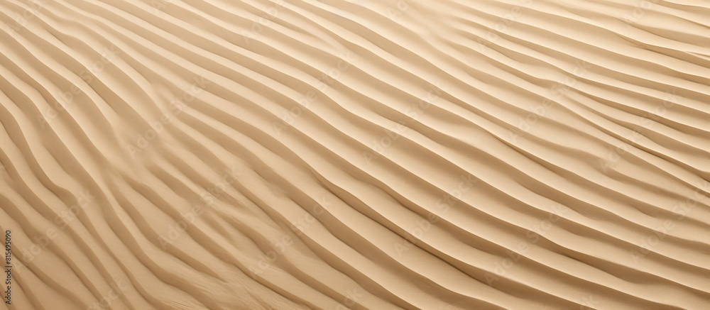 Closeup of sand texture with a horizontal beach pattern offering copy space for text Closeup of sand texture with a horizontal beach pattern offering copy space for text