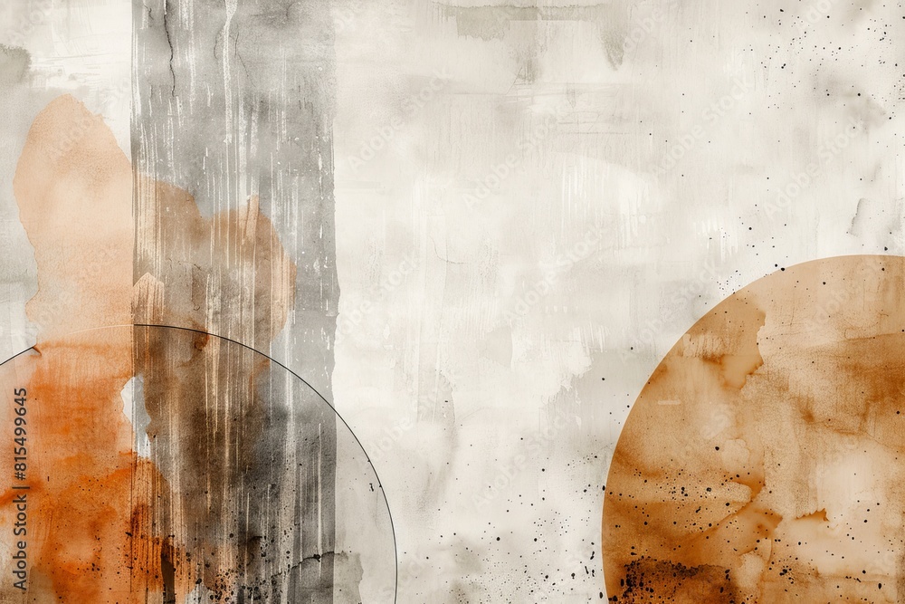 Abstract minimalist nordic vibrant wallpaper, design, decor style that