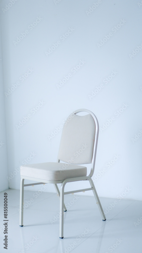 white chair in the empty room white chair in the empty room