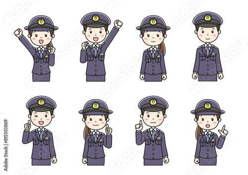 職業別人物イラスト78　Clip art of person by occupation
