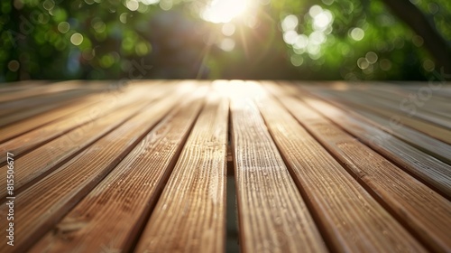 wooden table and background, tree