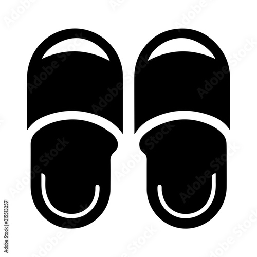 "Sleek and Simple: A Modern Icon of Minimalist Black Slippers for Everyday Comfort"