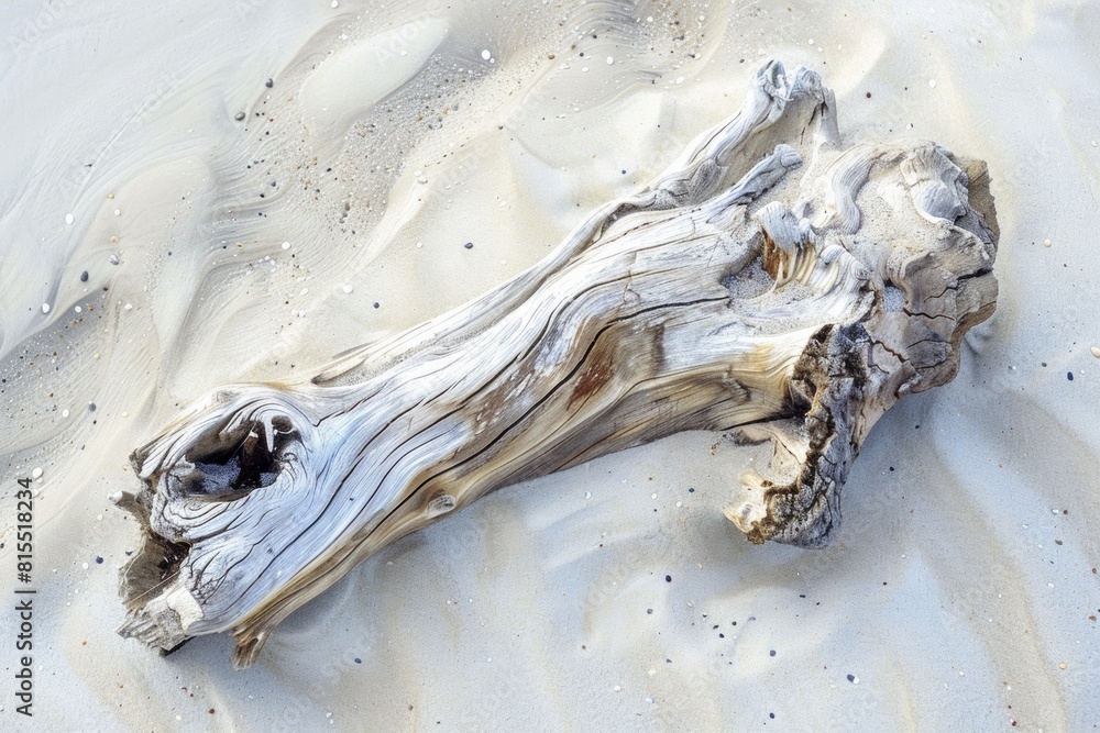 Driftwood texture, weathered by sand and sea, bleached and smooth Driftwood texture, weathered by sand and sea, bleached and smooth