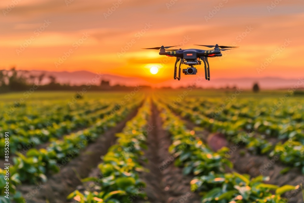 Advanced drones in modern agricultural operations enhance precision farming techniques and efficient crop management Advanced drones in modern agricultural operations enhance precision farming techniques and efficient crop management