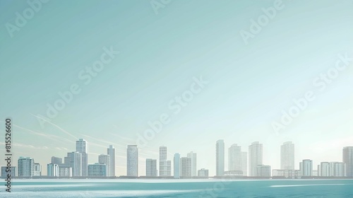 Pastel Architectural Minimalism background