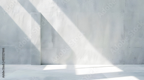 White cement wall in retro concept Old concrete background for wallpaper or graphic design Blank plaster texture in vintage style Modern house interiors that feel calm and simple : Generative AI