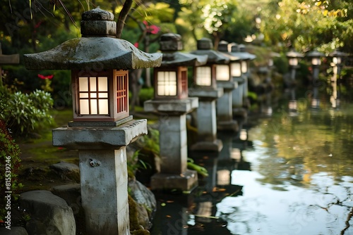 japanese garden lantern © Usman