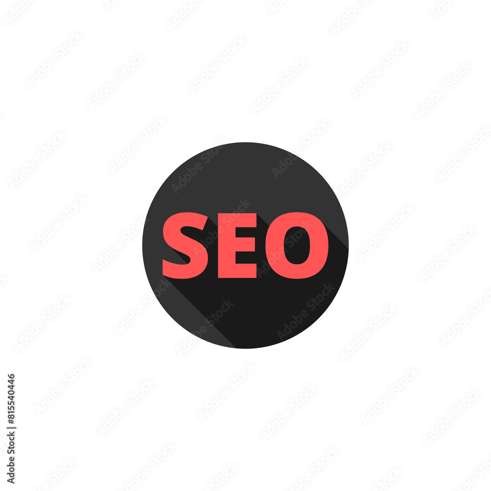 SEO icon isolated on transparent background SEO icon isolated on transparent background