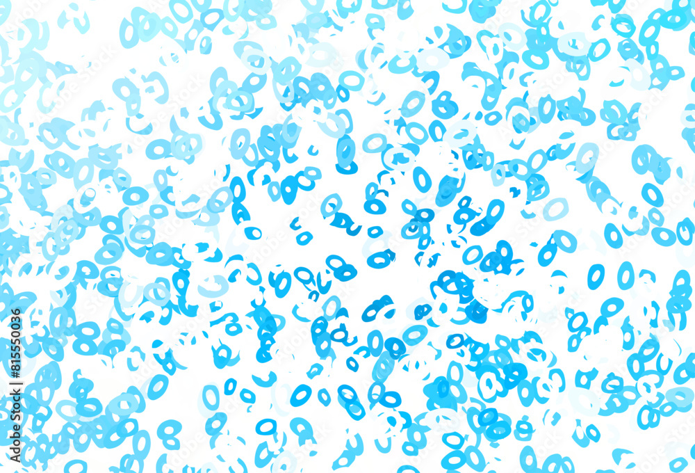 Light Blue, Green vector texture with disks.