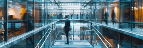 business goes on in a blur