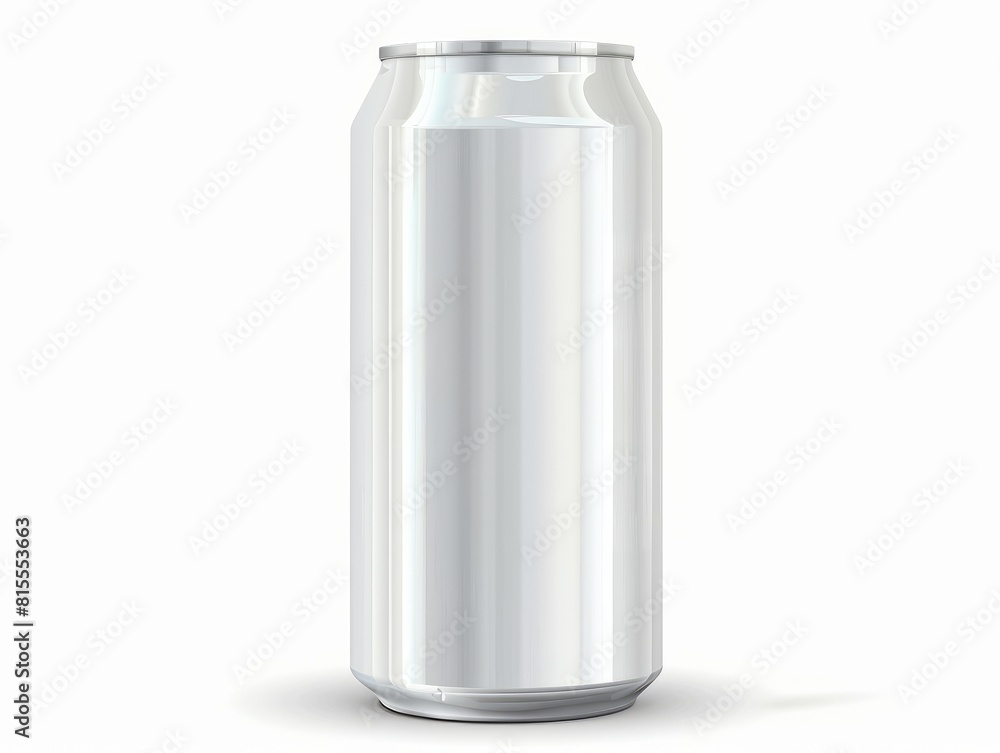Aluminum Can isolated on white background without shadows on the floor, Aluminum can on white background. Aluminum Can isolated on white background without shadows on the floor, Aluminum can on white background.