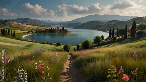 Journeying Through Tuscany's Summer Landscape