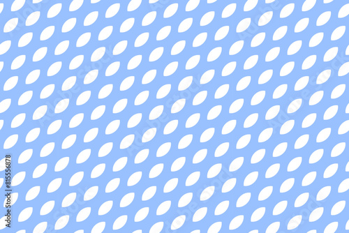 Abstract Seamless Geometric Light Blue and White Pattern. 