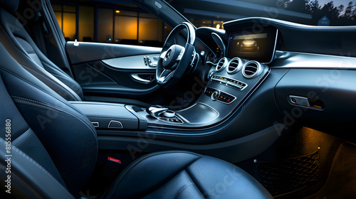 Wallpaper Mural Car detailing series interior of a luxury car : Generative AI Torontodigital.ca