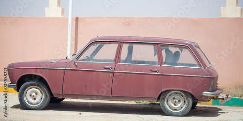 Vintage car in South Morocco