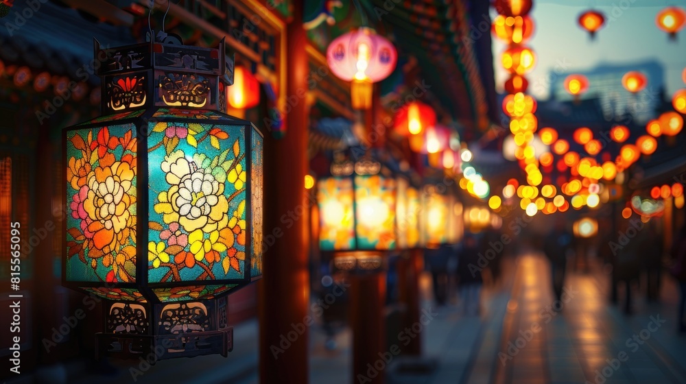 Discover the beauty of traditional Chinese lanterns.
