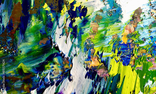 abstract background wallpaper. Modern motif visual art. Mixtures of oil paint. Trendy hand painting canvas. Wall decor and Wall art prints Idea. 3D Texture. Art object	