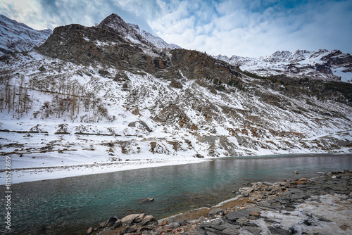 Photography High-resolution stock photos of the snow-covered mountains near Rohtang Pass, at