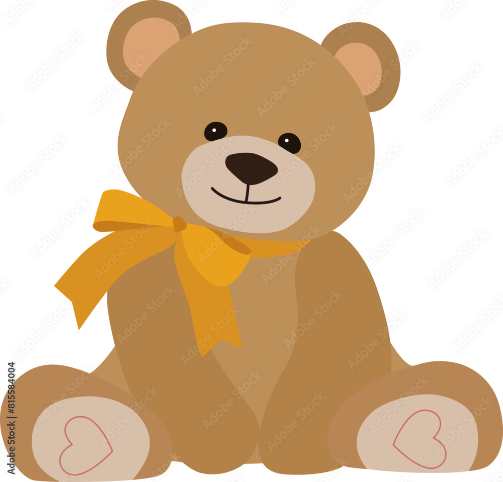 Fototapeta premium teddy bear cartoon