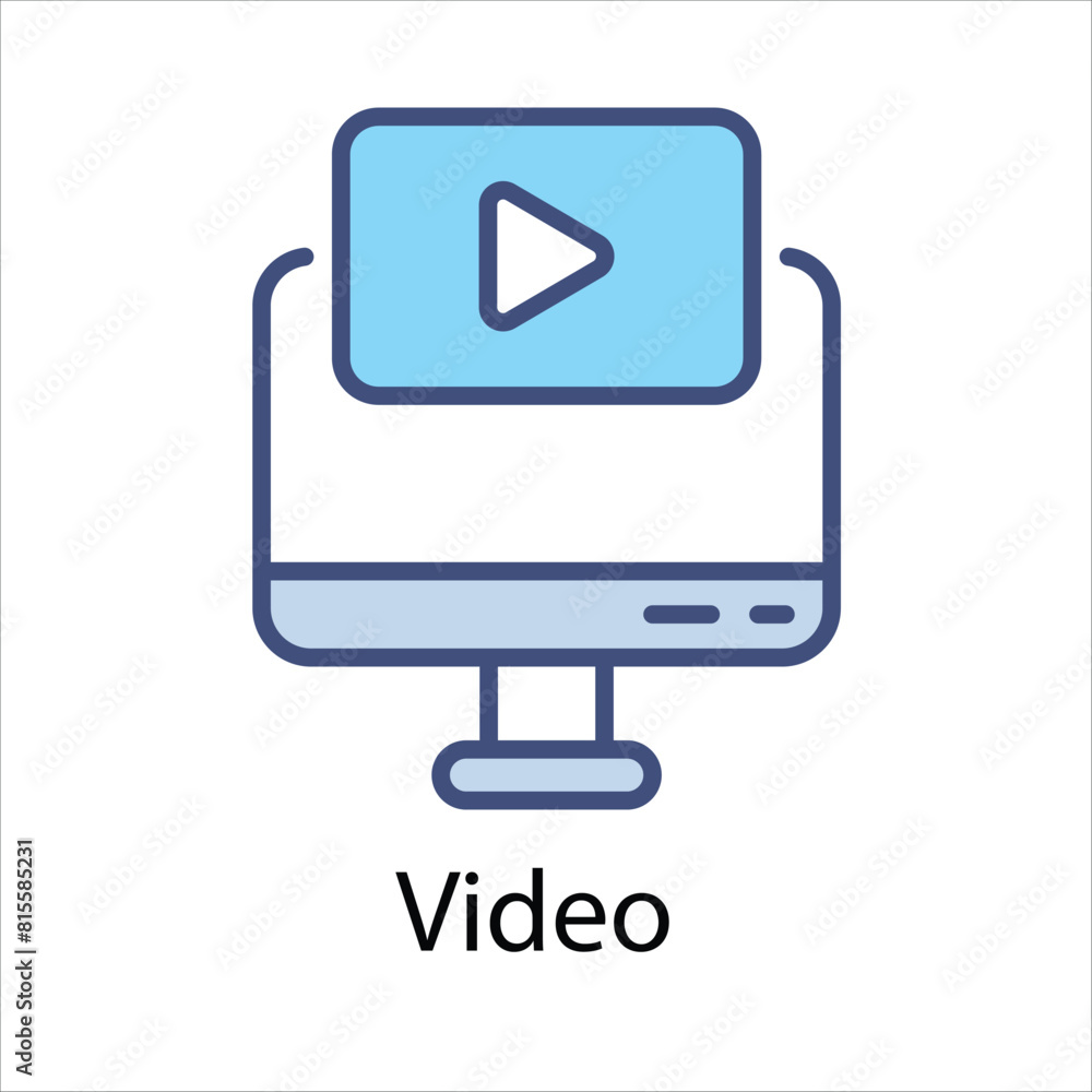 Video Vector icon Video Vector icon