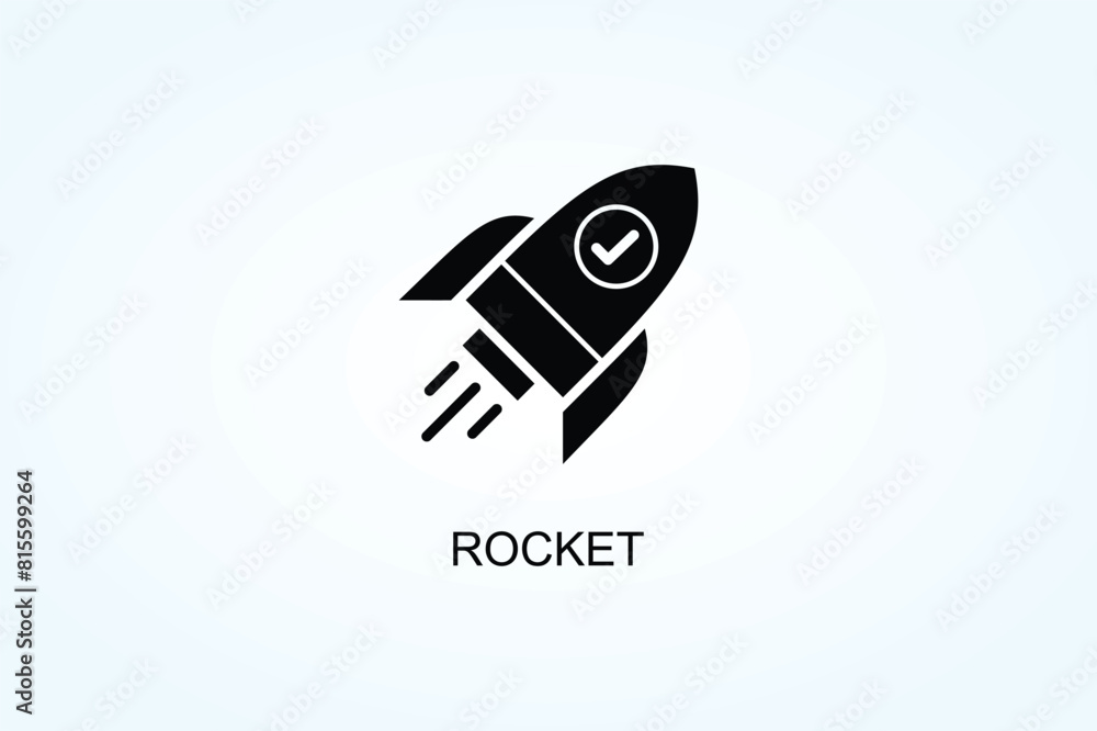Rocket Vector Or Logo Sign Symbol Illustration Rocket Vector Or Logo Sign Symbol Illustration