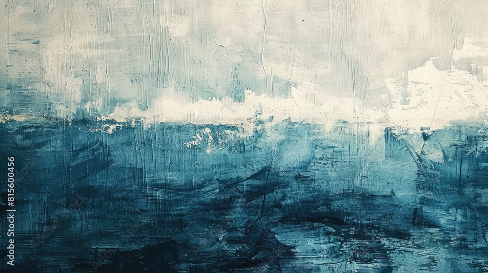 The ocean is a vast and beautiful place, full of mystery and wonder. This painting captures the feeling of being lost at sea, surrounded by nothing but water and sky.