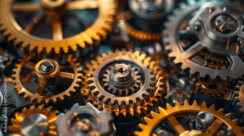 Old mechanical details. Cogs. Macro shot. Old mechanical details. Cogs. Macro shot.